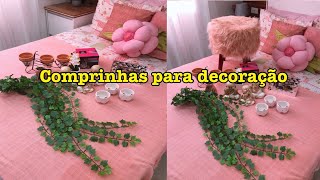 Comprinhas para decoração