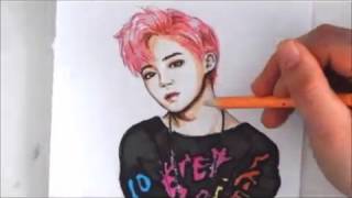 Drawing Jimin | You Never Walk Alone