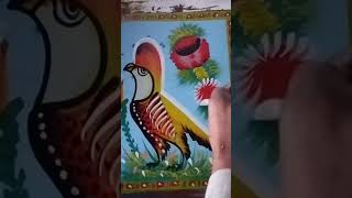 Its Amazing Bird Beautiful Art Panting