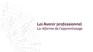 2019. Webinaire SPRO-EP. Loi Avenir professionnel : la réforme de l’apprentissage