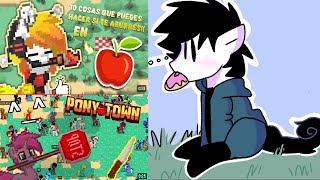 probamos los videos de cosas que hacer cuando te aburres en ponytown y explicando las comisiones