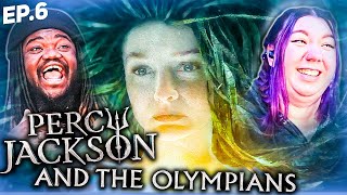 Percy Jackson Episode 6 REACTION! - NON BOOK READER & BOOK READER!