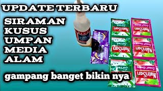 GALATAMA LELE || siraman cuka terbaru buat umpan media alam