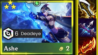 6 Deadeye Ashe can be a Carry? | TFT Set 9