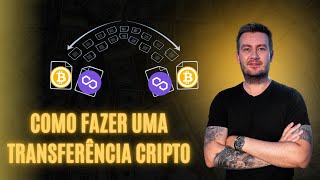 Como fazer uma transferência cripto - tutorial passo a passo !