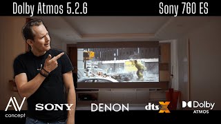 Bougival : Installation Dolby Atmos 5.2.6 & Sony 760ES