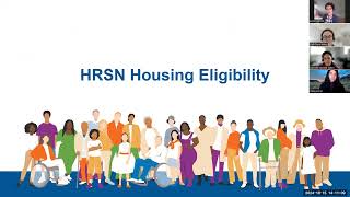 HRSN Provider Training - HRSN Housing Service and Member Eligibility Overview