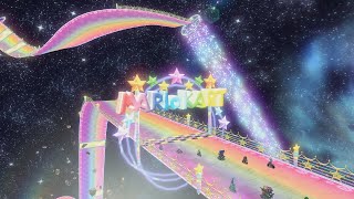 Wii Rainbow Road in MK8 | 4K