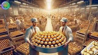 How Factories Make Millions of Ferrero Rocher - Inside the Ferrero Rocher Chocolate Factory