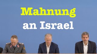 13. März 2024 - Regierungspressekonferenz | BPK