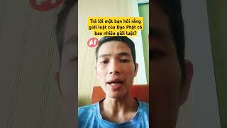 Trả lời bạn hỏi giới luật của đạo Phật có bao nhiêu giới luật? | Ninh Tiến Công#loiphatday#phatphap