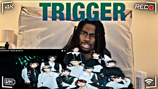 THIS WORSE KPOP GROUP?!? | THE BOYZ TRIGGER(OFFICIAL MUSIC VIDEO)| FIRST TIME REACTION