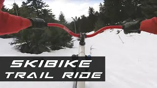 Skibike trail ride