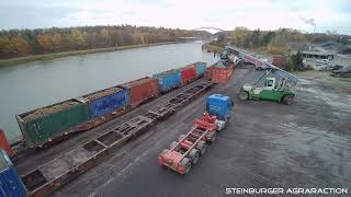 Bahnverladung Zuckerrüben Transport Gemeinschaft SH - Schleswig-Holstein/Uelzen