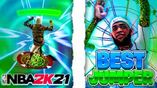 BEST JUMPSHOT IN NBA2K21 AFTER PATCH 5 + BEST SHOOTING TIPS HIGHEST GREEN WINDOW NEVER MISS AGAIN!!!