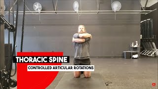 CARS Thoracic Spine from Tall Kneeling