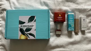 Lemonade April Box Skin-gredients Edit Unboxing