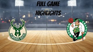 Milwaukee Bucks vs. Boston Celtics Highlights (Condensed Game) #nba #basketball