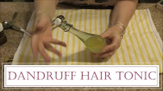 Hair tonic for DANDRUFF & dry scalp