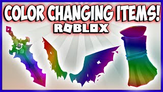 ROBLOX Items Now CHANGE COLOR!