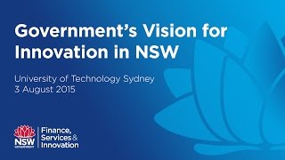 Government's Vision for Innovation in NSW