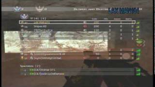 MW2 - BEST throw knife across map round winning kill