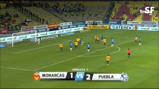 Monarcas Vs Puebla FC - Jornada 7 - Liga Bancomer MX 2015