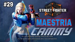 Street Fighter 6_ modo WORLD TOUR PARTE #29 CHEGUEI A MAESTRIA COM A CAMMY - GAMEPLAY PS4.