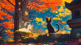 Autumn Scene 🍂 Listen to music for study/relax [ Chill Lofi Hip hop Mix ] 🐱 Lofi Cat Enthusiast