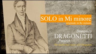 DRAGONETTI Solo in Mi minore