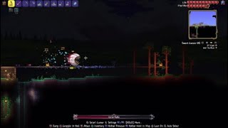 Terraria, lets fight the eye of cthulu, with credit to sharefactory.