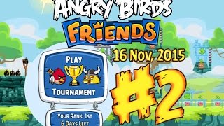 Angry Birds Friends Tournament Level 2 Week 183 Power Up Highscore Walkthrough