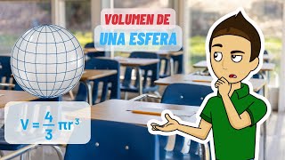 VOLUMEN DE UNA ESFERA - Superfácil