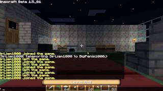 Co-op Let's Play Minecraft part 21 - Liam is unlucky