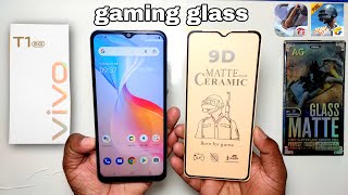 Vivo T1 5G Gaming Matte Glass Protector 🔥🔥 Best Tempered Glass For Gaming