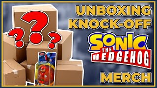 Unboxing AWFUL Mystery Knock-off Sonic The Hedgehog Merch!