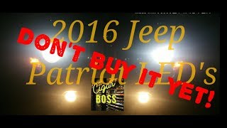 Jeep Patriot LED UPDATE