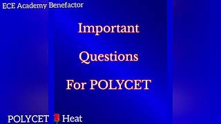 POLYCET #physics #heat 🌹