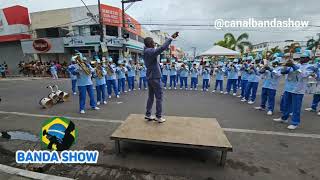 Banda Marcial FAMUCF no Concurso de Bandas e Fanfarras de Cruz das Almas 2024