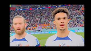 USA National Anthem (vs Netherlands) - FIFA World Cup Qatar 2022