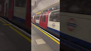 London underground tube in Lancaster Gate station 🇬🇧 #shorts