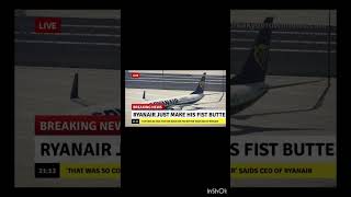 POV: When Ryanair make his first butter landing #ryanair #butterlanding #aviation