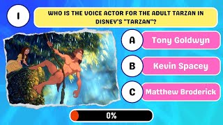 Tarzan Animated Quiz #tarzan #animated