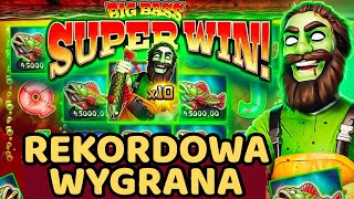 REKORDOWA WYGRANA W NOWEJ BIG BASS HALLOWEEN 2! MAKSYMALNA LICZBA OBROTÓW I MAKSYMALNY MNOŻNIK