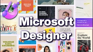 Microsoft Designer - Create Posters, Social Media Post, Invitations and more for FREE with AI!