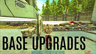 UPGRADING THE BASE - Official PVP (E7) - Valguero Map