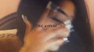 NLE Choppa - Final Warning (sped up)