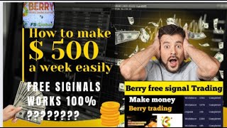 WHY CHOOSE Berry Trading? Earn Through BUYING & SELLING CRYPTO/week, Sunday to Sunday  Min Dep: $50