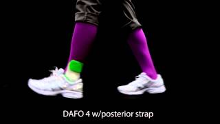 Brace movement | DAFO 4 w/posterior strap