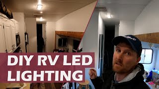 How-to Upgrade RV Lighting to LED - DIY RV Renovation